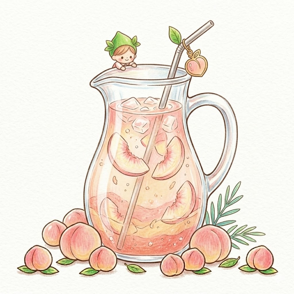 桃ソーダ